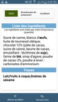 Additifs alimentaires captura de pantalla 3