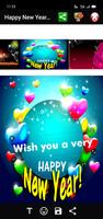 New Year Card Maker 2021 syot layar 1