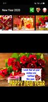 New Year 2021 Greeting Cards imagem de tela 3