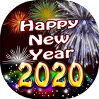 New Year 2020 icon