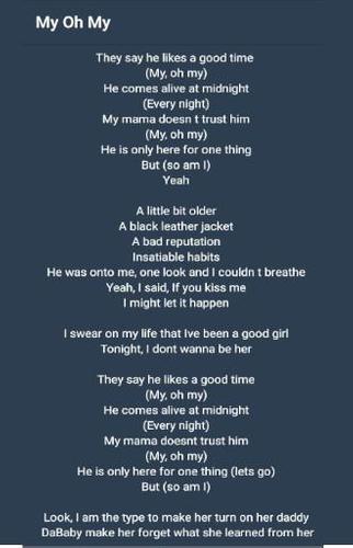 Camila Cabello - My Oh My Lyrics for Android - APK Download
