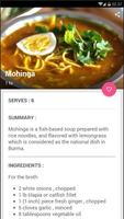 Myanmar Mohinga Recipe captura de pantalla 3