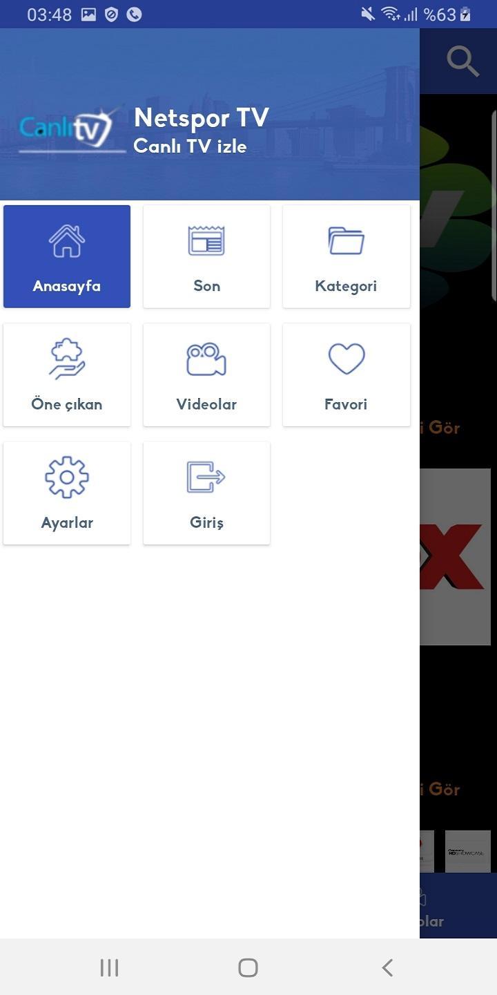 Netspor Canlı TV APK for Android Download