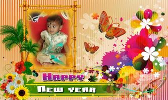 New Year Photo Frames Editor Affiche