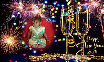 New Year Photo Frames Editor capture d'écran 2