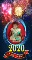 New Year Photo Frames Editor capture d'écran 3