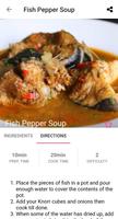 Top Nigerian food recipes and diet calories screenshot 3