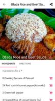 Top Nigerian food recipes and diet calories capture d'écran 2