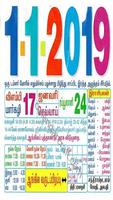 Poster Tamil Daily Calendar 2020