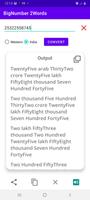 Number to words app capture d'écran 1