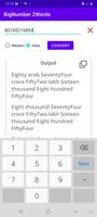 Number to words app imagem de tela 2