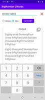 Number to words app capture d'écran 2