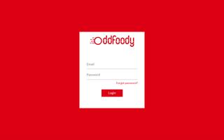 Oddfoody vendor app poster