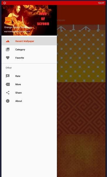 برتقالي اللون نمط خلفيات For Android Apk Download