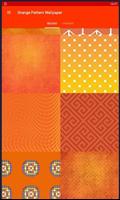 Orange Color Pattern Wallpapers screenshot 1