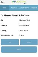 SA Doctors App capture d'écran 3
