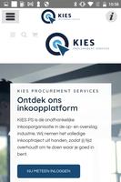 KIES procurement services syot layar 1