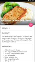 Parmesan Crusted Pork Chops Recipe Affiche