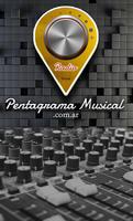 Radio Pentagrama Musical plakat