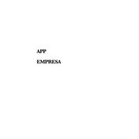 App Perfil Empresa Produto (Usuários) Affiche