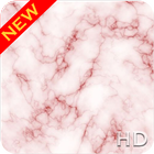 Розовые мраморные обои HD иконка