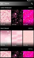 Pink Star Wallpaper HD poster