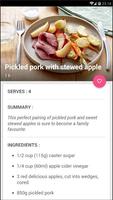 Pickled Pork with Stewed Apple Recipe اسکرین شاٹ 3