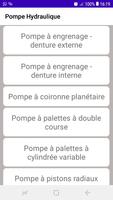 Poster Pompe Oléohydraulique