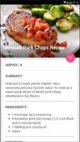 Mexicali Pork Chops Recipe Affiche