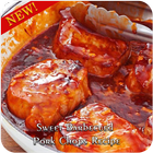 Sweet Barbecued Pork Chops Recipe icône