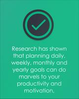 برنامه‌نما ProGo App - Productive goals عکس از صفحه