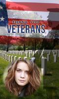 Veterans Day Photo Frames Affiche