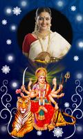 Durga Mata Photo Frames Affiche