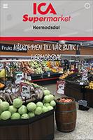 ICA Supermarket Hermodsdal Affiche