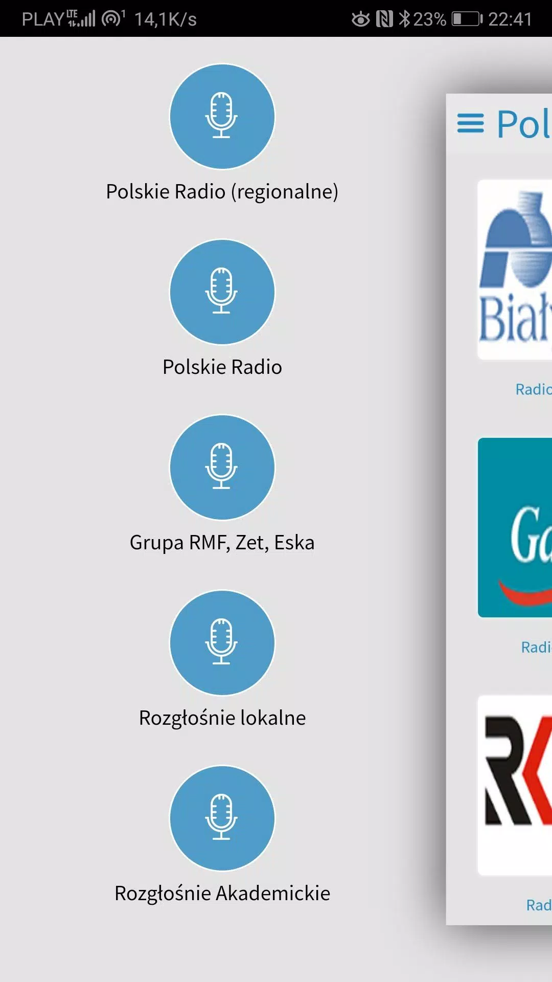 Descarga de APK de Radio FM - Polskie i zagraniczne stacje radiowe. para  Android