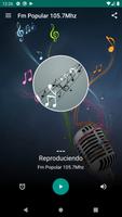 Poster Radio popular 105.7Mhz Rivadavia