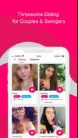 Bisexual  Dating  App for  Couples,Singles โปสเตอร์