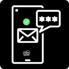 Receive SMS verification code ikona