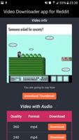 Video Downloader app for Reddit syot layar 1