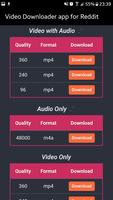 Video Downloader app for Reddit capture d'écran 2