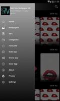 Red Lips Wallpaper HD Ekran Görüntüsü 1