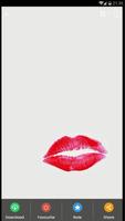 Red Lips Wallpaper HD Ekran Görüntüsü 2