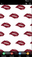 Red Lips Wallpaper HD Ekran Görüntüsü 3