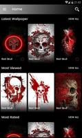 Red Skull Wallpaper HD Affiche