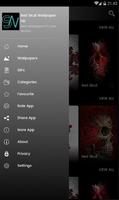 Red Skull Wallpaper HD screenshot 1