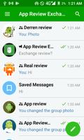 App Review Exchange Community Affiche