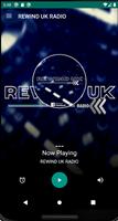 REWIND UK RADIO الملصق
