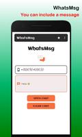 Chat on WhatsApp W/O Number Ekran Görüntüsü 1