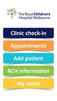 RCH Clinic Check-in ポスター