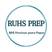 RUHS PREP (BDS Previous Year P APK